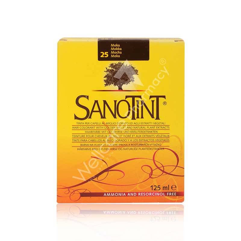 Sanotint 25 Moka Hair Colour 125Ml - Wellcare Pharmacy
