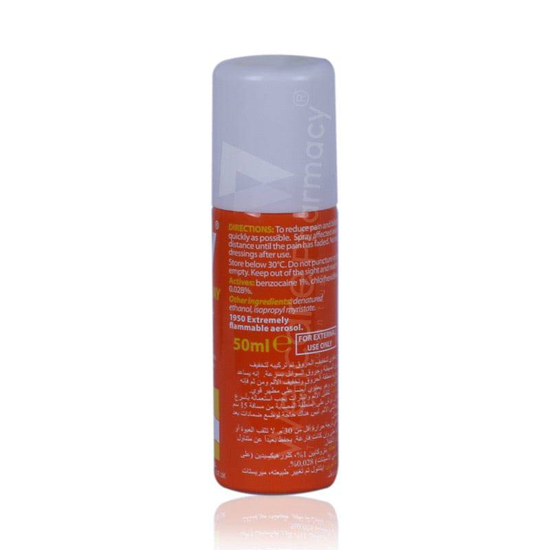 Savoy Antiseptic Burn Relief Spray 50Ml - Wellcare Pharmacy