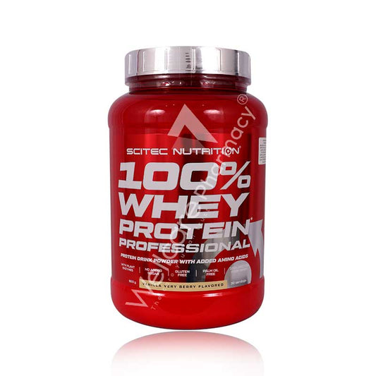 Scitec Nutrition 100% Whey Protein Vanilla Very Berry 920Gm