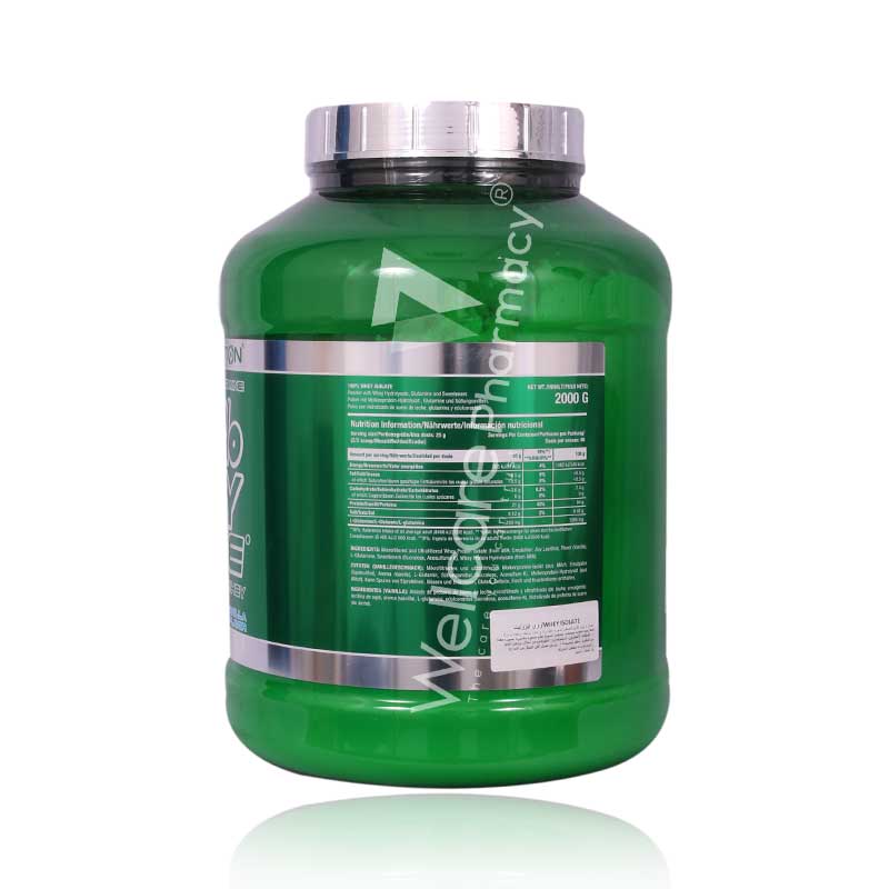 Scitec Nutrition 100%Whey Isolate Vanilla Flavor 2000Gm
