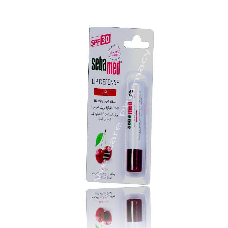 Sebamed Lip Defense Stick Cherry 4.8G - Wellcare Pharmacy