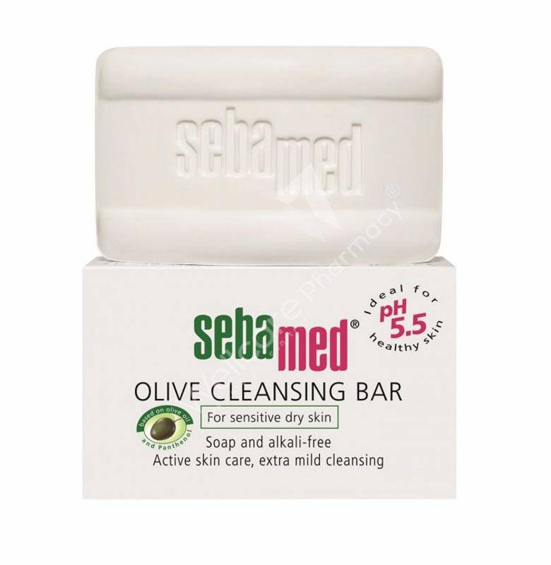 Sebamed Olive Cleansing Bar 150G - Wellcare Pharmacy