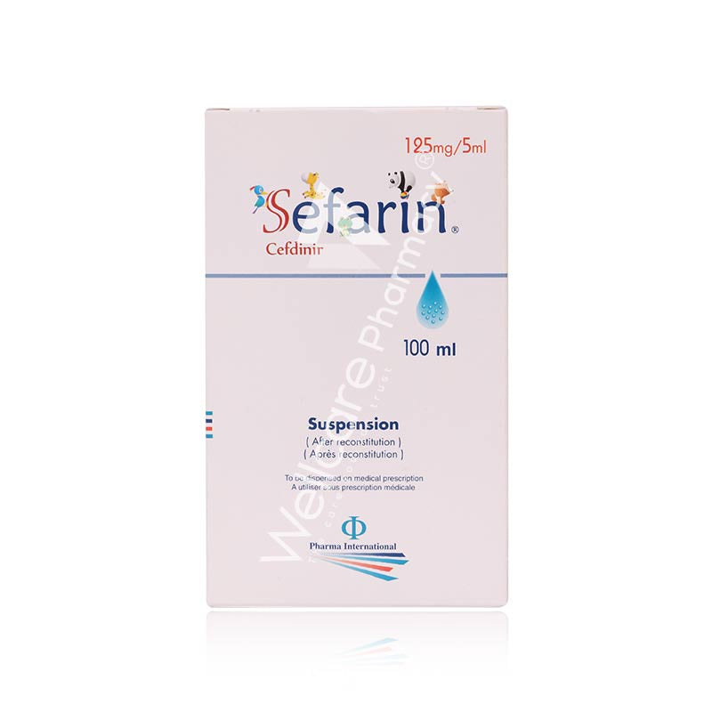 Sefarin 125Mg/5Ml Susp 100Ml