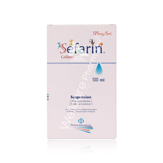 Sefarin 125Mg/5Ml Susp 100Ml