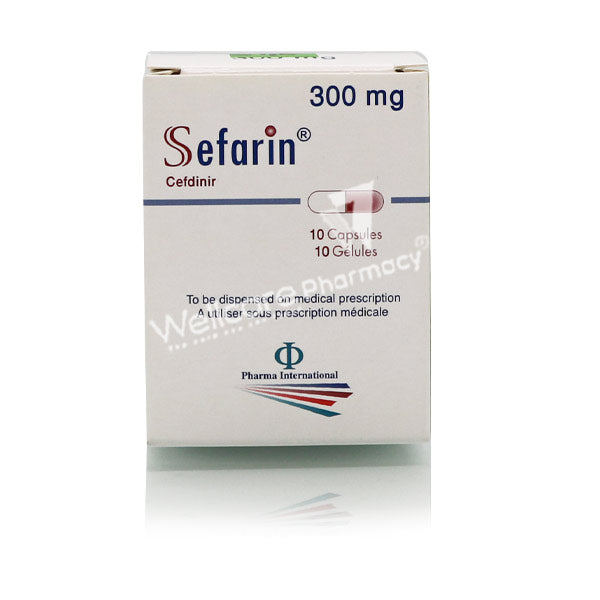 Sefarin 300Mg Capsules 10'S