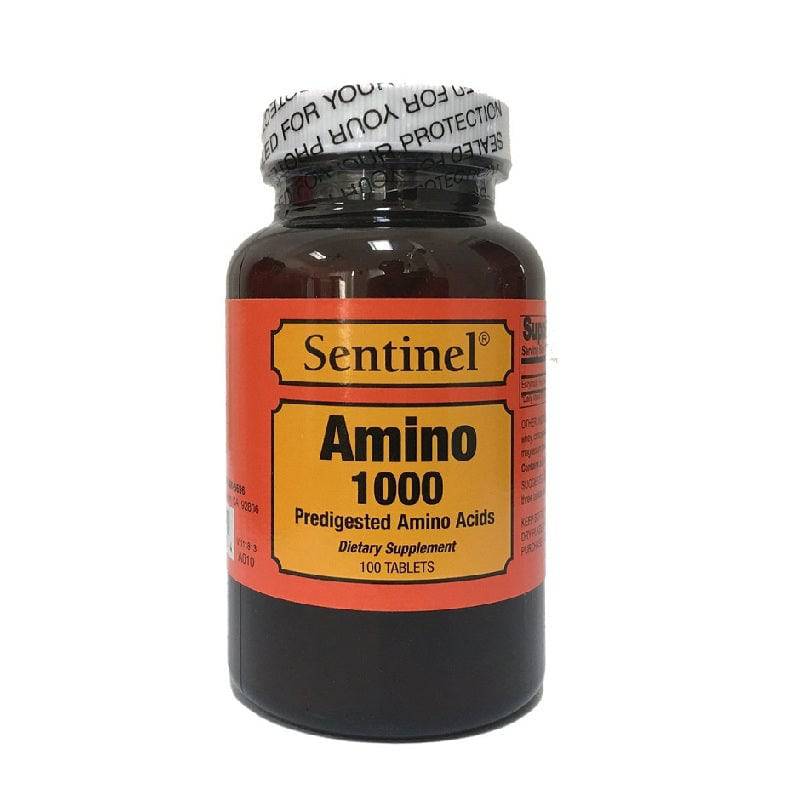 Sentinel Amino 1000Mg Tablets 100'S - Wellcare Pharmacy
