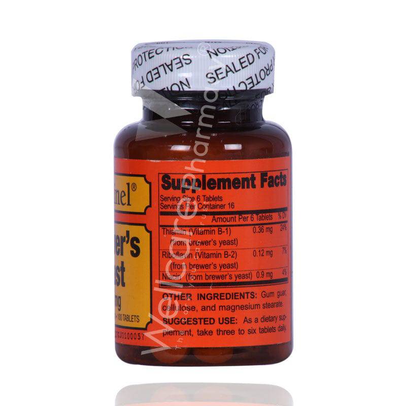 Sentinel Brewer's Yeast 500Mg Tablets 100'S - Wellcare Pharmacy