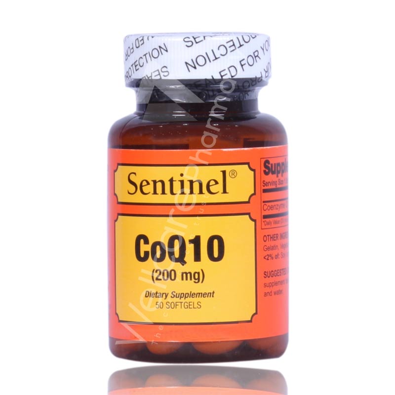 Sentinel Coq10 200Mg Softgel 50'S
