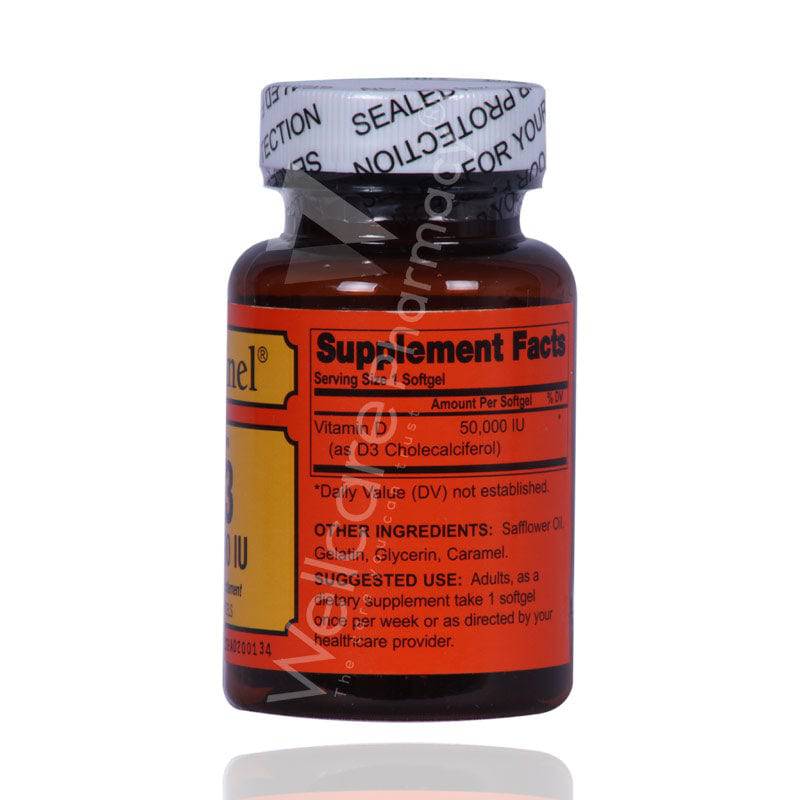 Sentinel D3 50000 Softgel 30'S