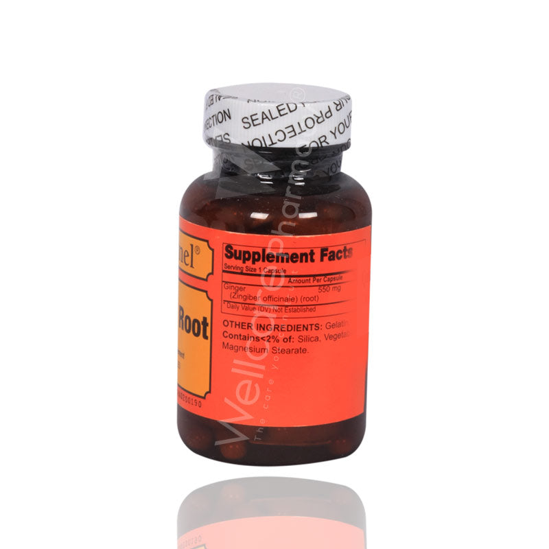 Sentinel Ginger Root 550Mg Capsules 100'S