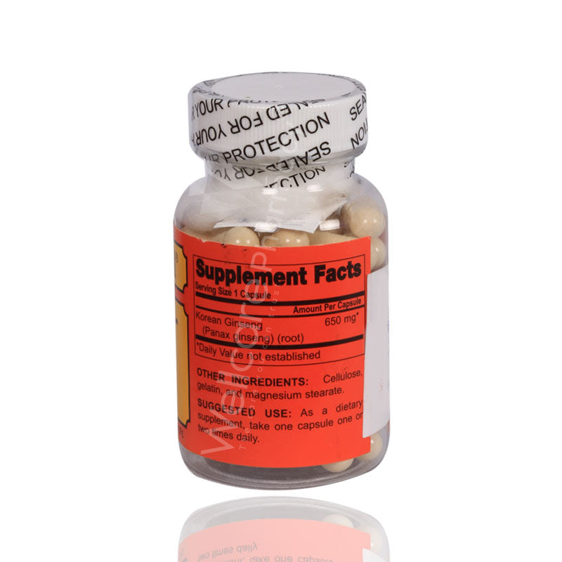 Sentinel Korean Ginseng 650Mg Tablets 50'S