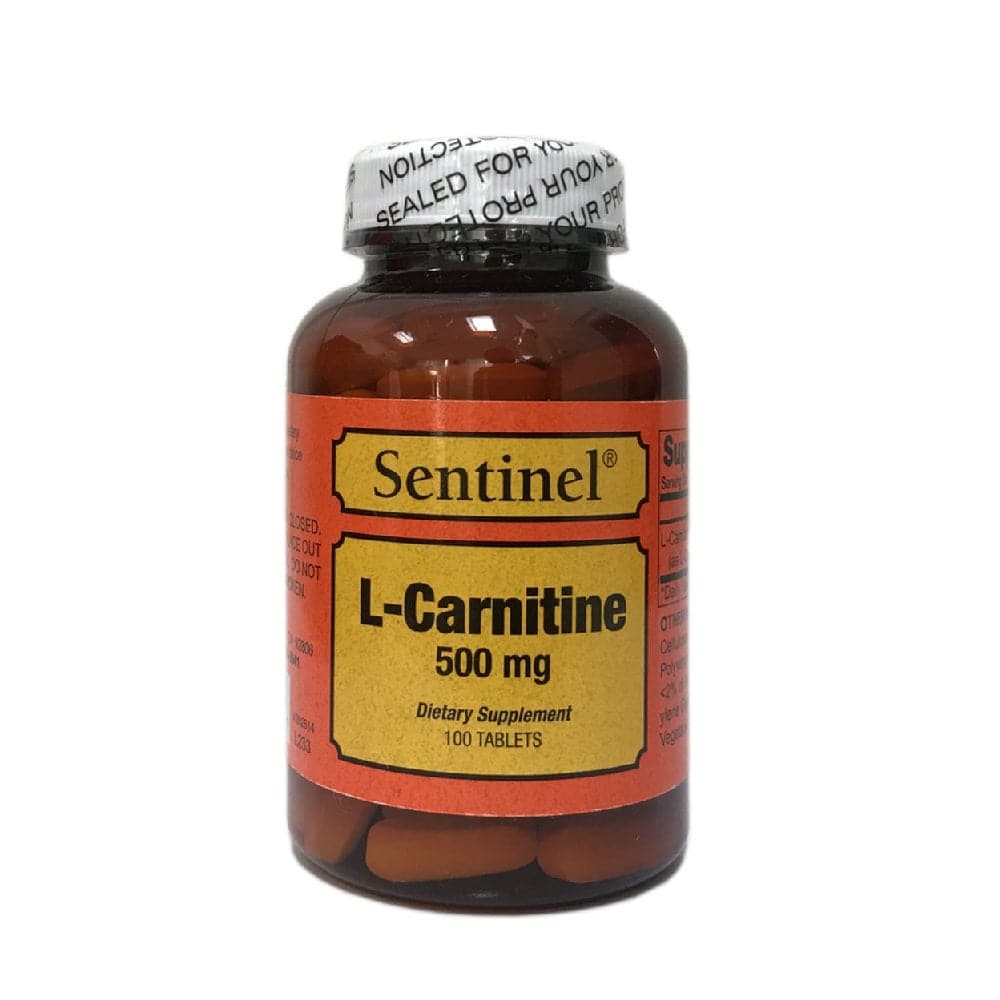 Sentinel L-Carnitine 500Mg Tablets 100'S - Wellcare Pharmacy