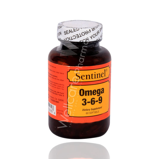 Sentinel Omega 3-6-9 Capsules 60'S