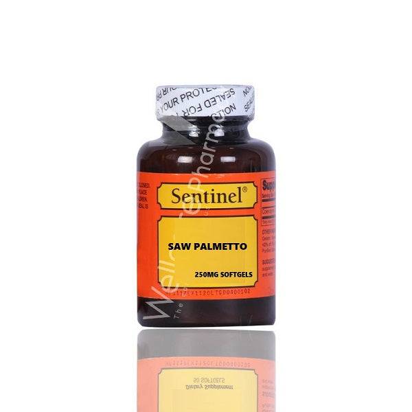 Sentinel Saw Palmetto 250Mg Softgels 100'S