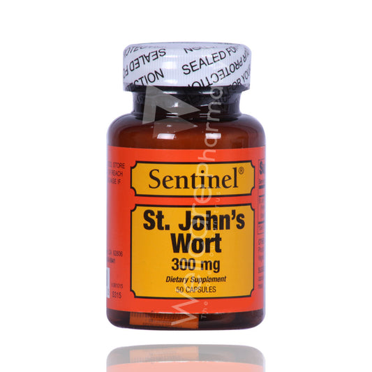Sentinel St.John's Wort 300Mg Capsules 50'S