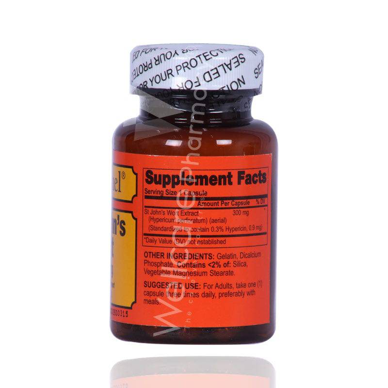 Sentinel St.John's Wort 300Mg Capsules 50'S - Wellcare Pharmacy