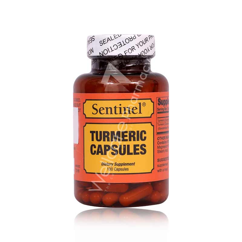 Sentinel Turmeric Capsules 100'S