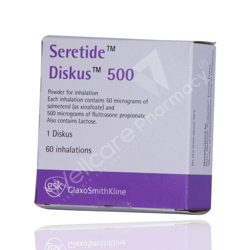 Seretide Diskus 50/500Mcg 60 Dose