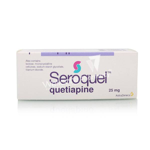 Seroquel 25 Mg Tablet 60'S - Wellcare Pharmacy