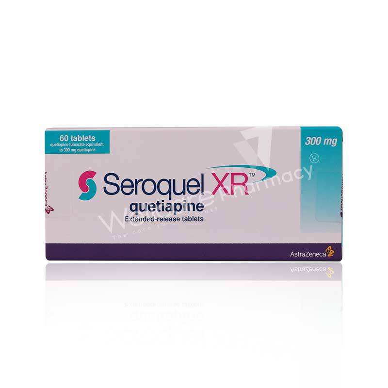 Seroquel Xr 300 Tab 6X10 60'S - Wellcare Pharmacy