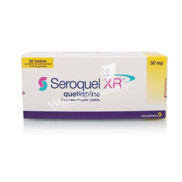 Seroquel Xr 50Mg Tablet 60'S - Wellcare Pharmacy