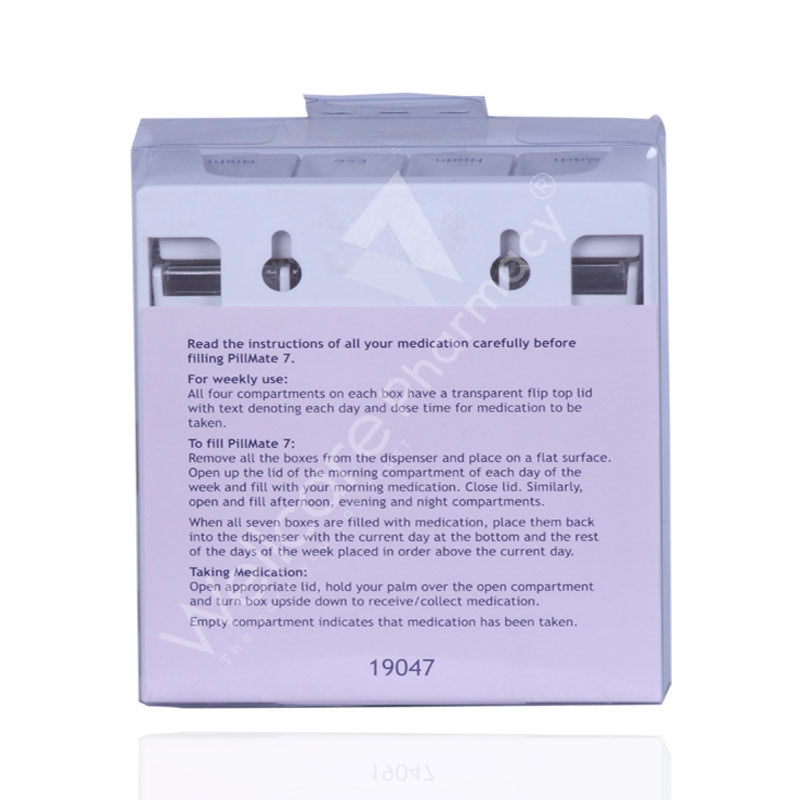 Shantys Pillmate 7 Weekly Tablets Dispenser