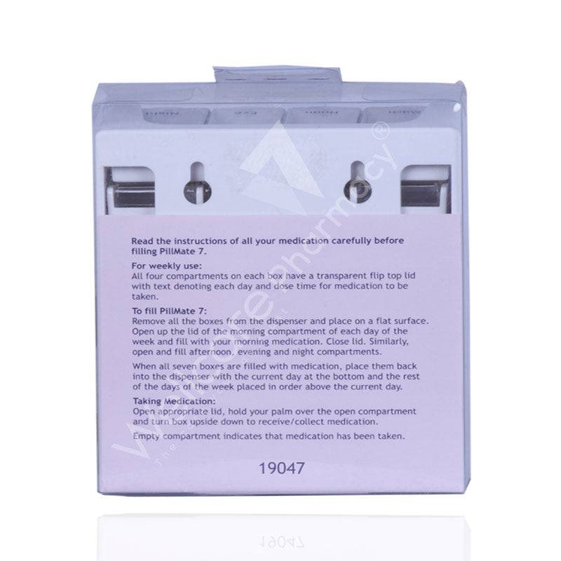 Shantys Pillmate 7 Weekly Tablets Dispenser - Wellcare Pharmacy