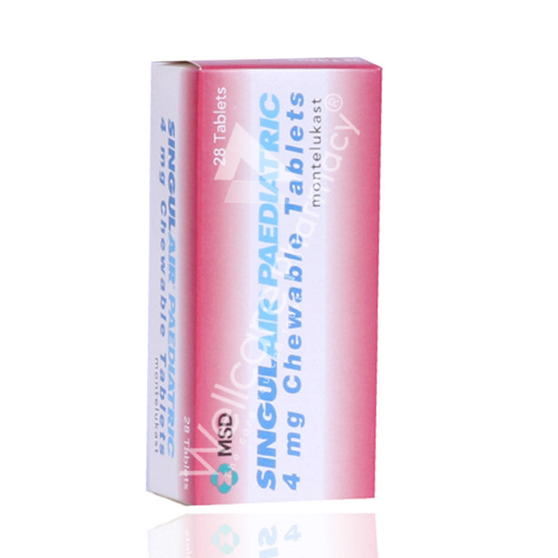 Singulair Pediatric 4Mg Tablets 28'S