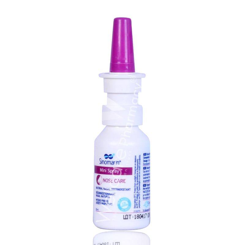 Sinomarin Mini Nasal Spray 30Ml - Wellcare Pharmacy