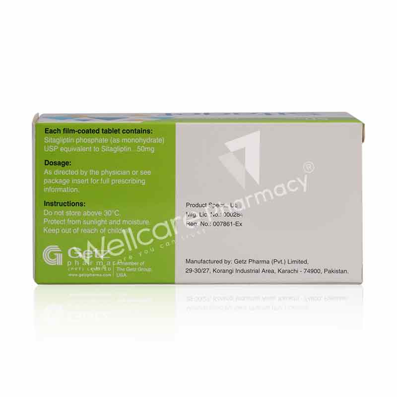 Sitaget 50Mg Tablets 35'S