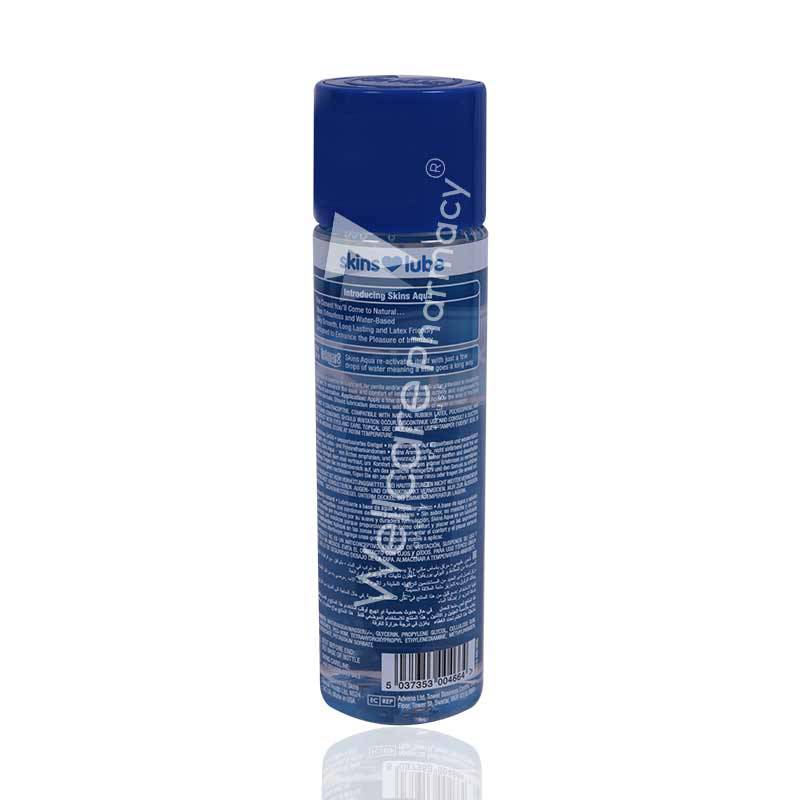 Skins Aqua Water Based Lubricant 130Ml