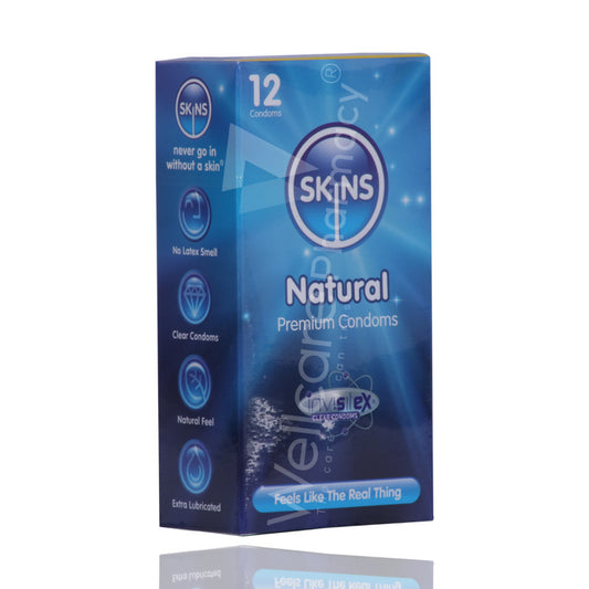 Skins Natural Condoms 12'S