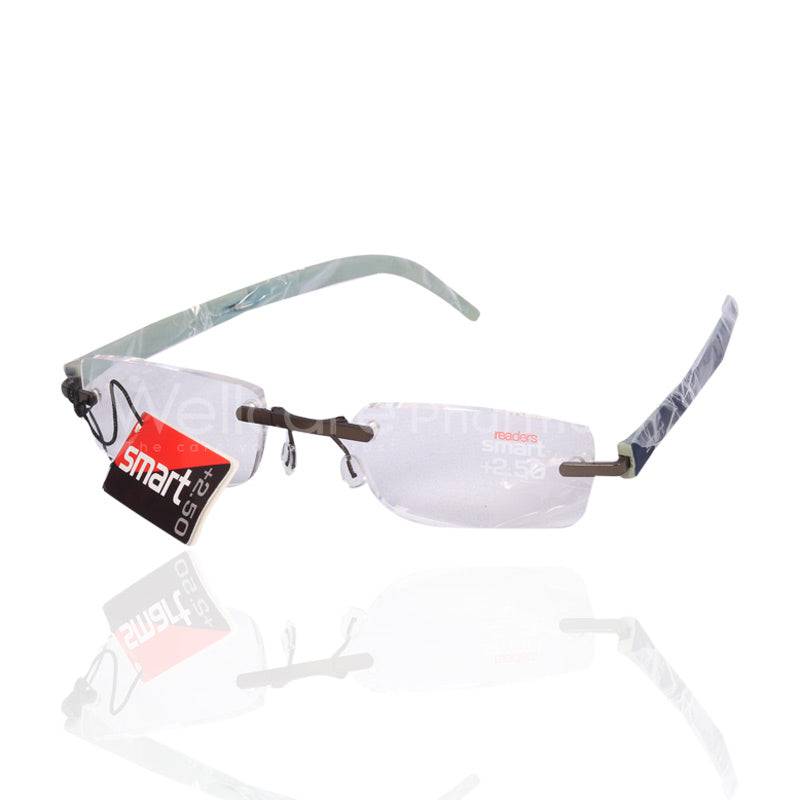 Smart Folding Reading Glass +2.50 Blue - Wellcare Pharmacy