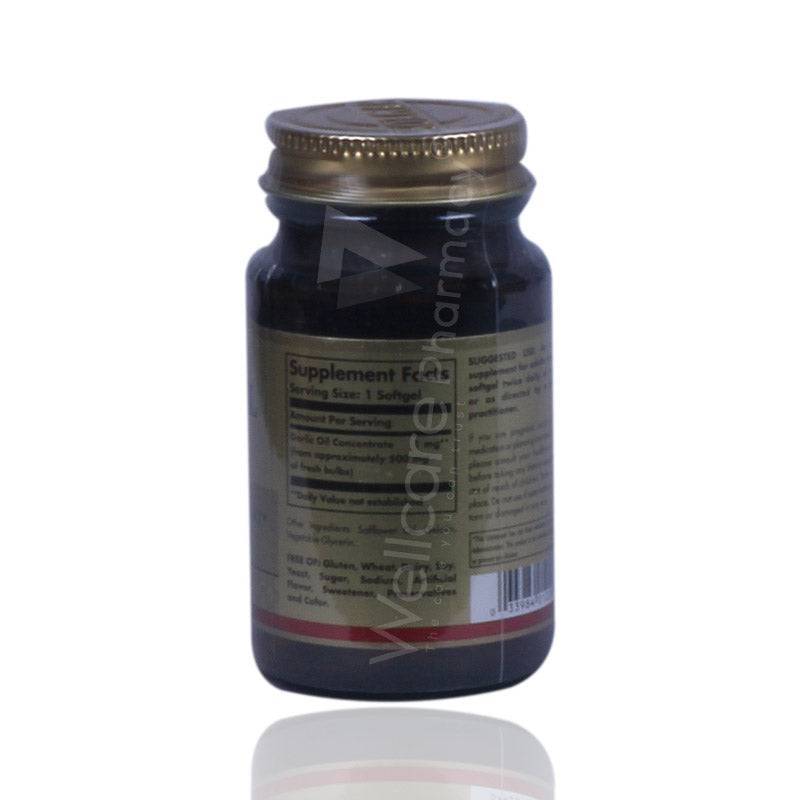 Solgar Garlic Oil Perles Capsules - Wellcare Pharmacy
