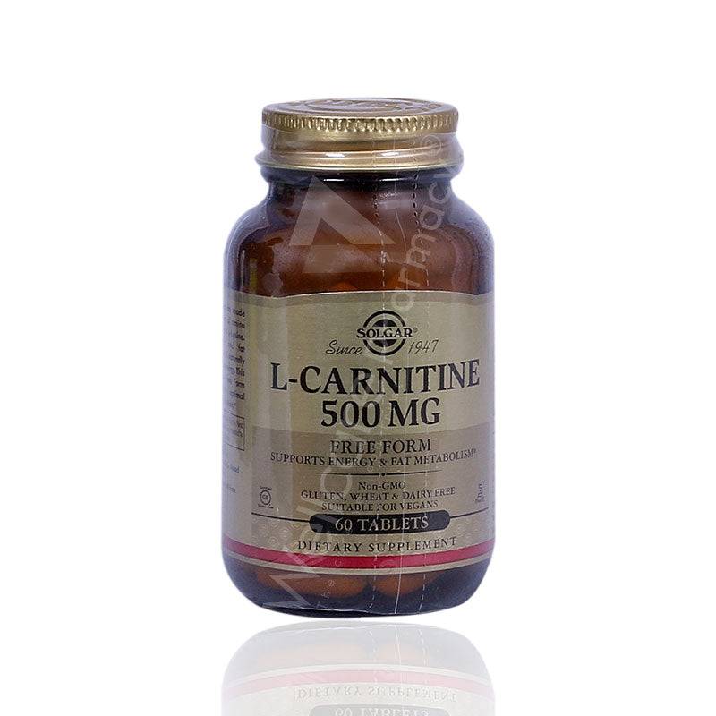 Solgar L-Carnitine 500Mg Tablets 60'S Solgar L-Carnitine 500Mg Tablets 60'S