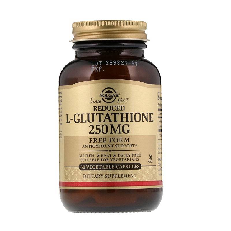Solgar L-Glutathione 250Mg Capsules 60'S