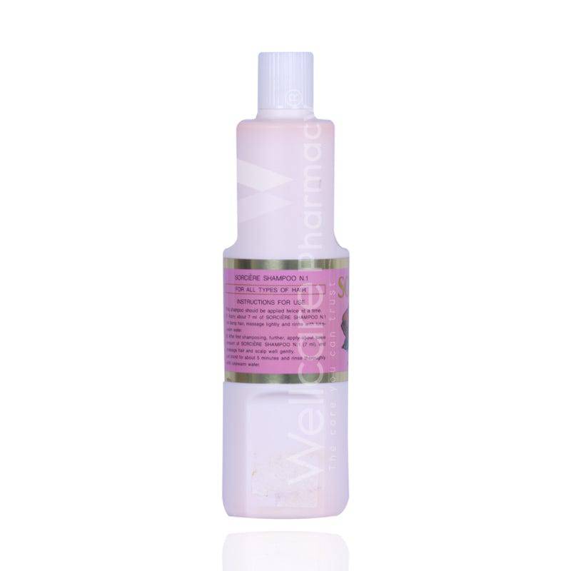 Sorcier Shampoo Rose All Type Hair - Wellcare Pharmacy