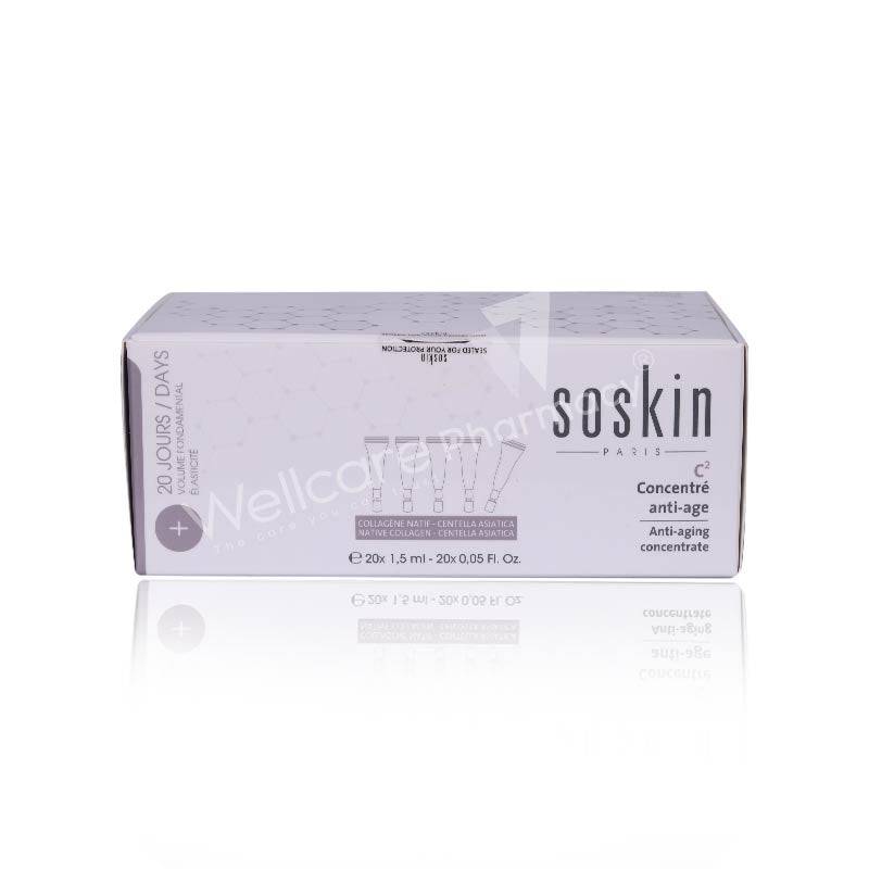 Soskin A+ C2 Anti Aging Concentrate Ampoules 1.5Mlx20's - Wellcare Pharmacy