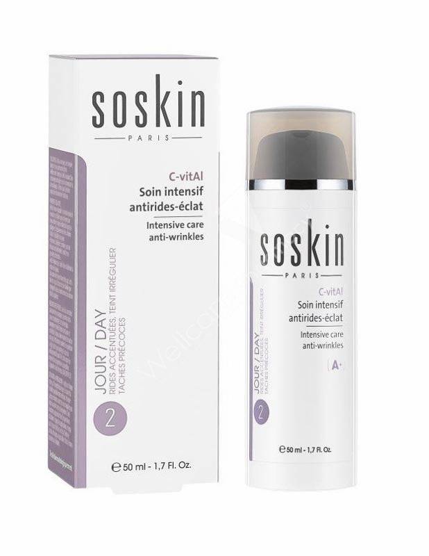 Soskin C-Vital Soin Intensif Care Anti Wrinkle - Wellcare Pharmacy
