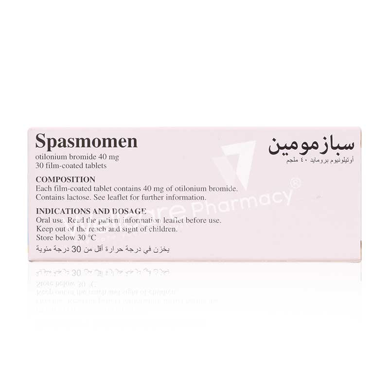 Spasmomen Tablets 30'S