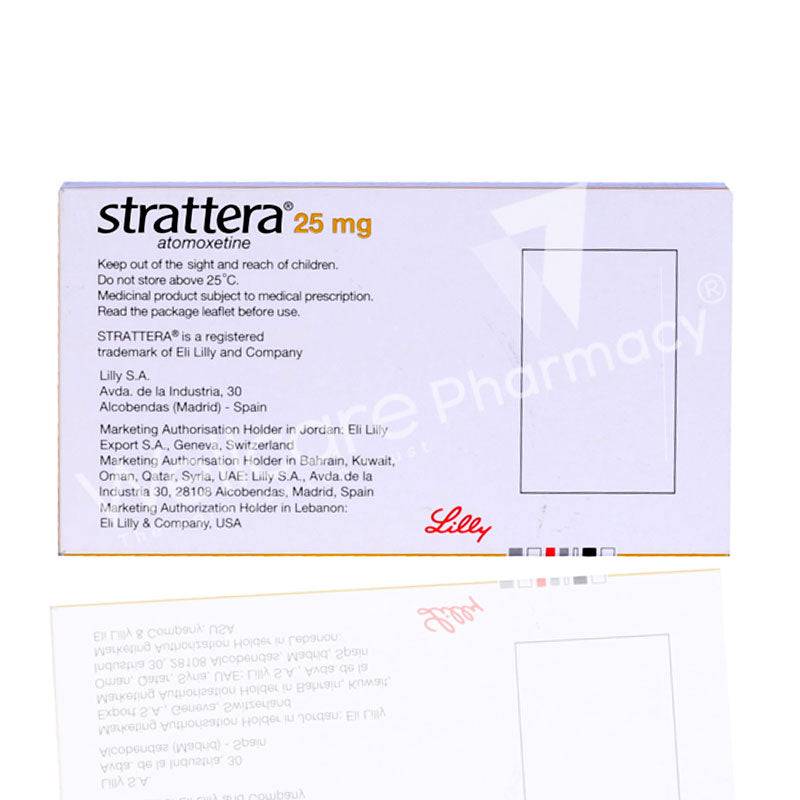 Strattera 25Mg Capsules 28'S - Wellcare Pharmacy