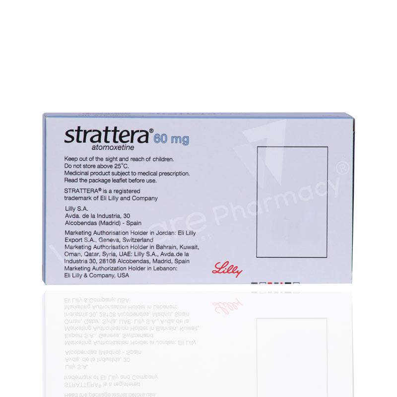 Strattera 60Mg Tablets 28'S - Wellcare Pharmacy