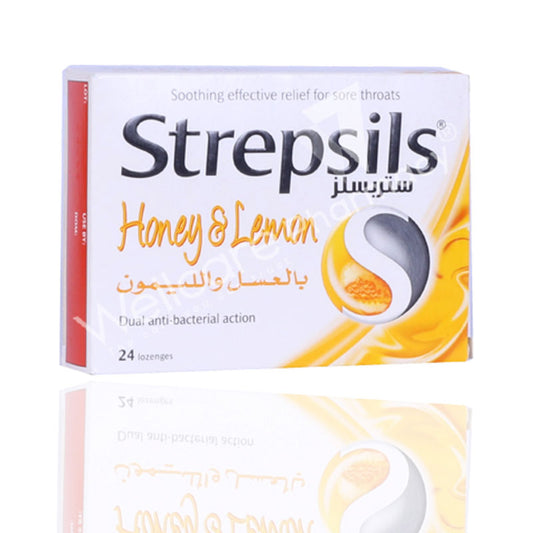 Strepsils Honey & Lemon Lozenges 24'S