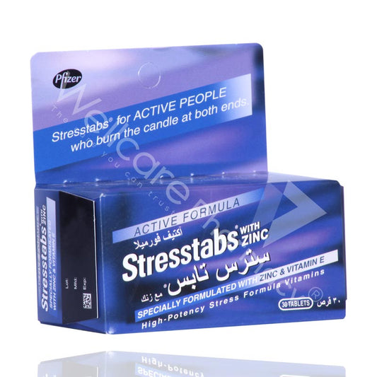 Stresstabs With Zinc 30'S