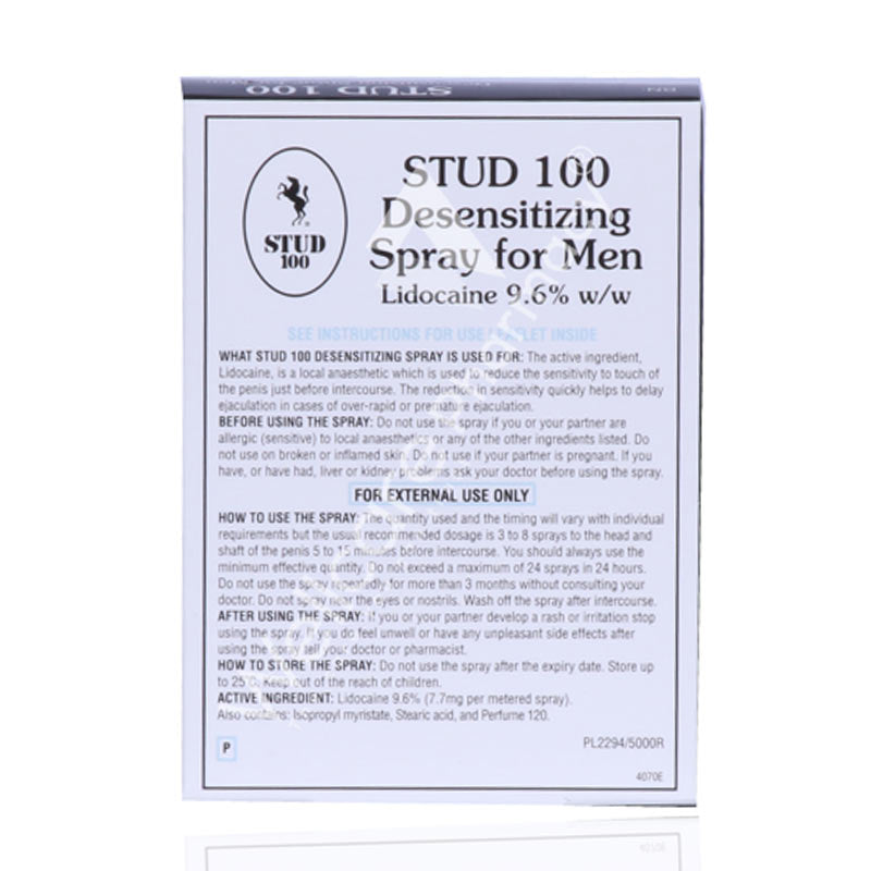 Stud 100 Spray 12Gm