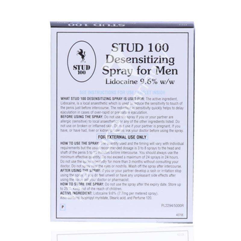 Stud 100 Spray 12Gm - Wellcare Pharmacy