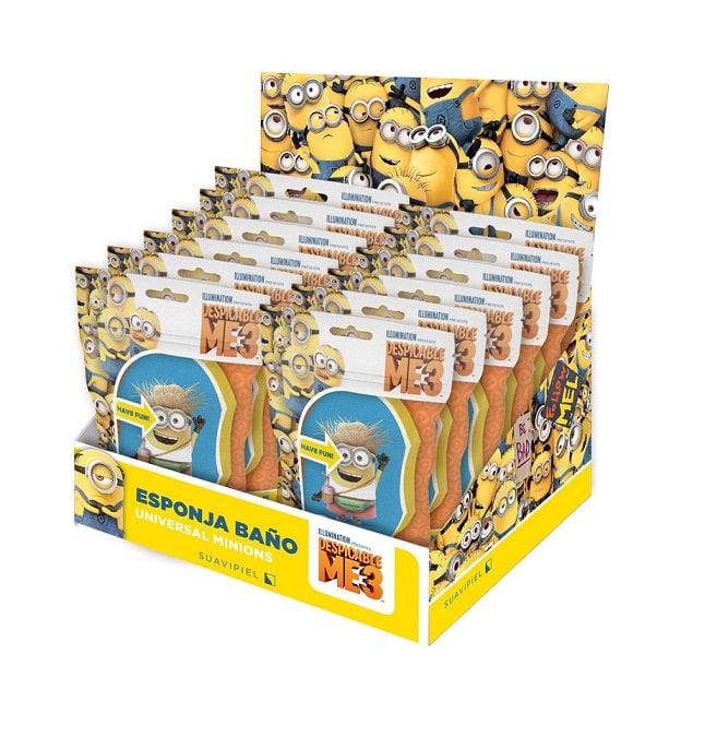 Suavipiel Dora Minions Me3 Bath Sponge