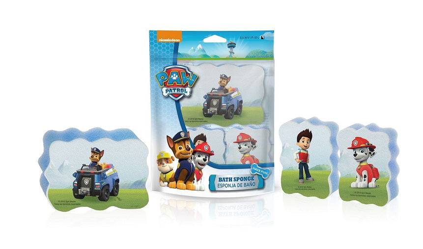 Suavipiel Paw Patrol Bath Sponge X3