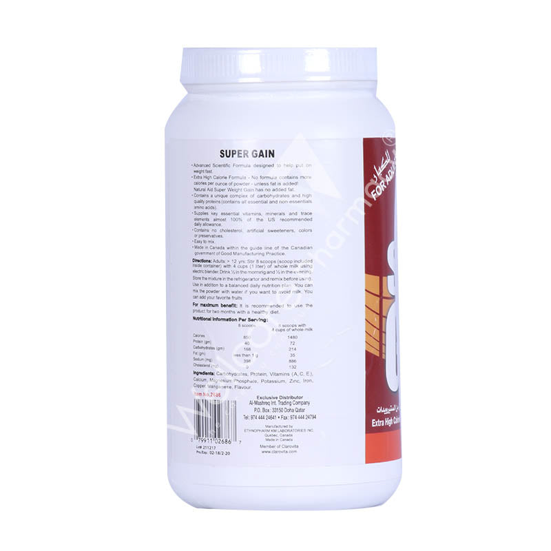 Superweight Gain Chocolate 708Grams