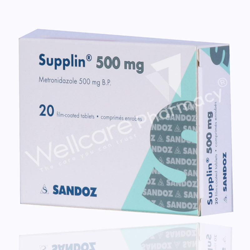 Supplin 500Mg Tablets 20'S